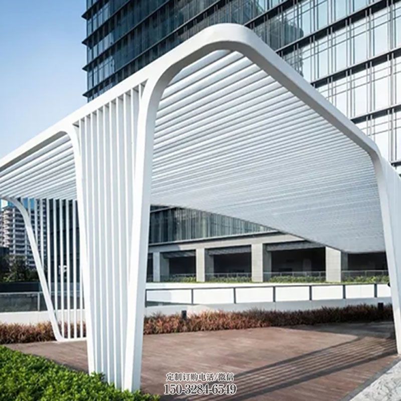 街景小品提供-幼儿园体系-园林艺术遮阳棚雕塑