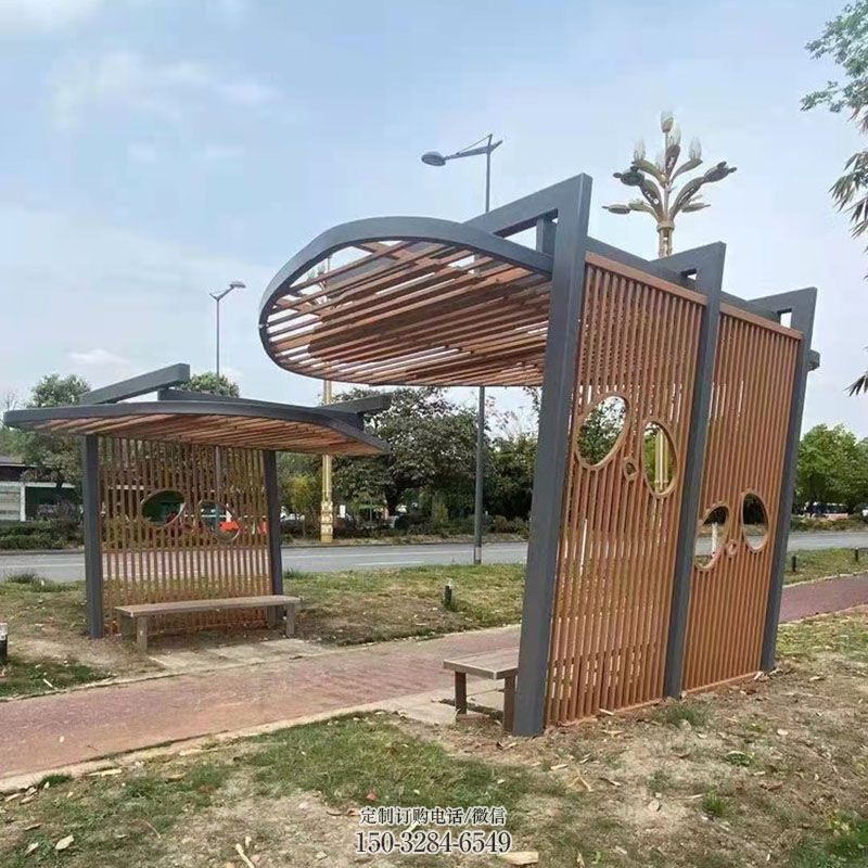 街景小品供求-小区构件-大型廊柱雕塑公司